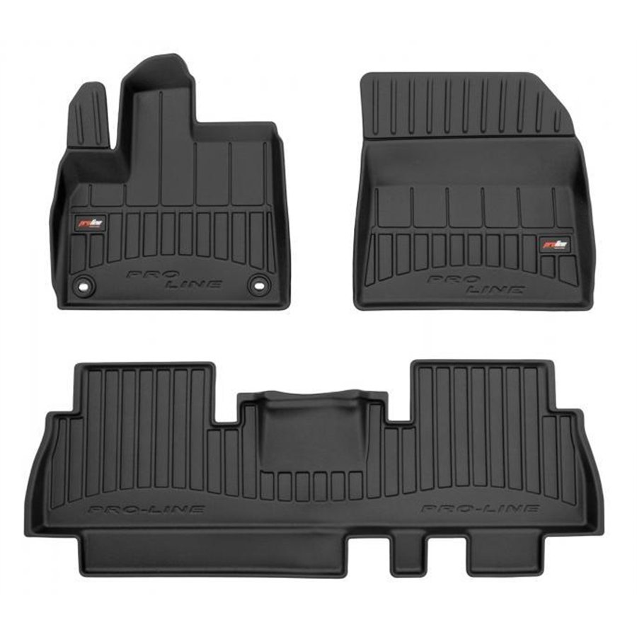 Tappeti in TPE 3D CITROEN Berlingo III 5p. 18˃ - FIAT Doblò III 5p. 22˃ (no elettrico) - OPEL Combo E 5p. 18˃ - PEUGEOT Rifter 1