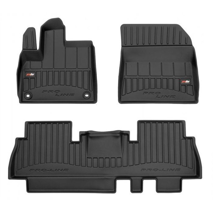 Tappeti in TPE 3D CITROEN Berlingo III 5p. 18˃ - FIAT Doblò III 5p. 22˃ (no elettrico) - OPEL Combo E 5p. 18˃ - PEUGEOT Rifter 1