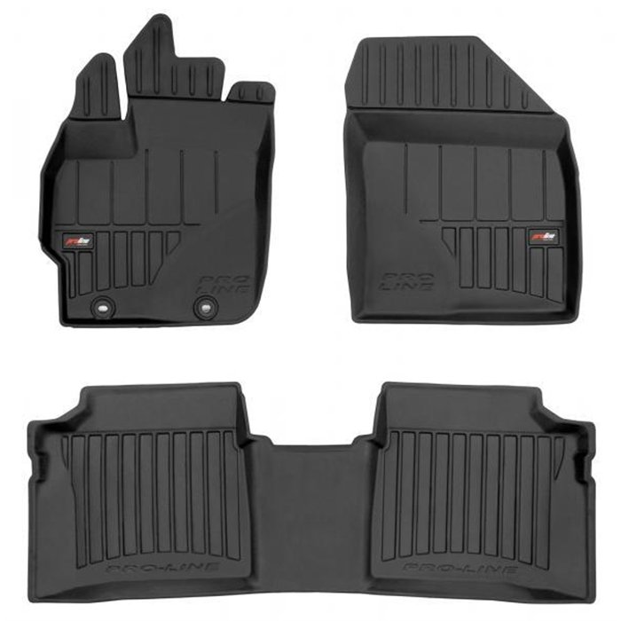 Tappeti in TPE 3D TOYOTA Prius III 09˃15 (distanza clip 24 cm)