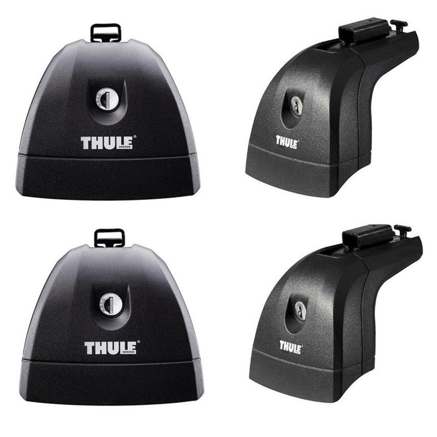 Set 4 piedi Rapid Fixpoint XT per barre portatutto