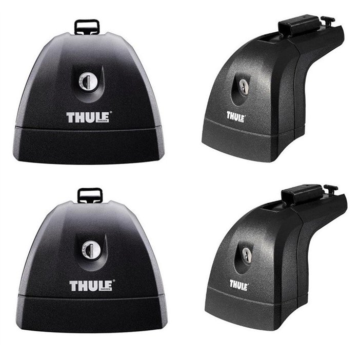 Set 4 piedi Rapid Fixpoint XT per barre portatutto