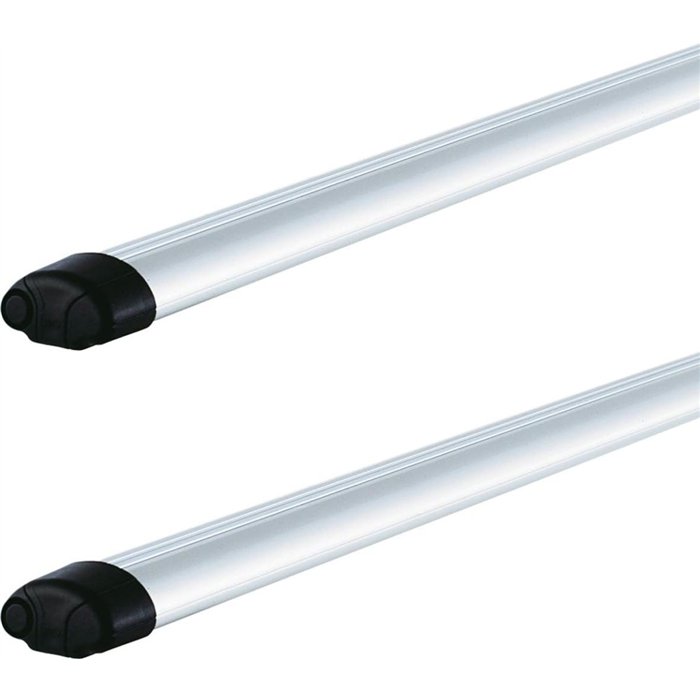 THULE 2 BARRE AERO ALLUMINIO 1500 MM RAPID SYSTEM