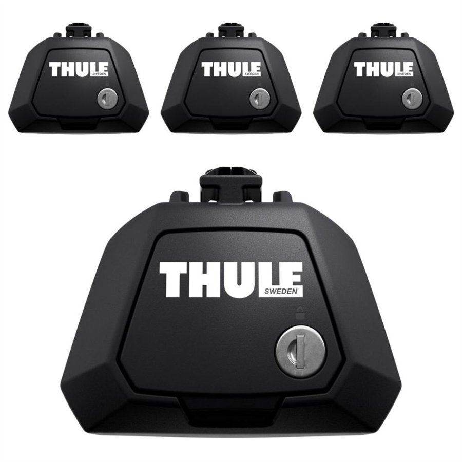 Set 4 piedi Evo Raised Rail per barre portatutto