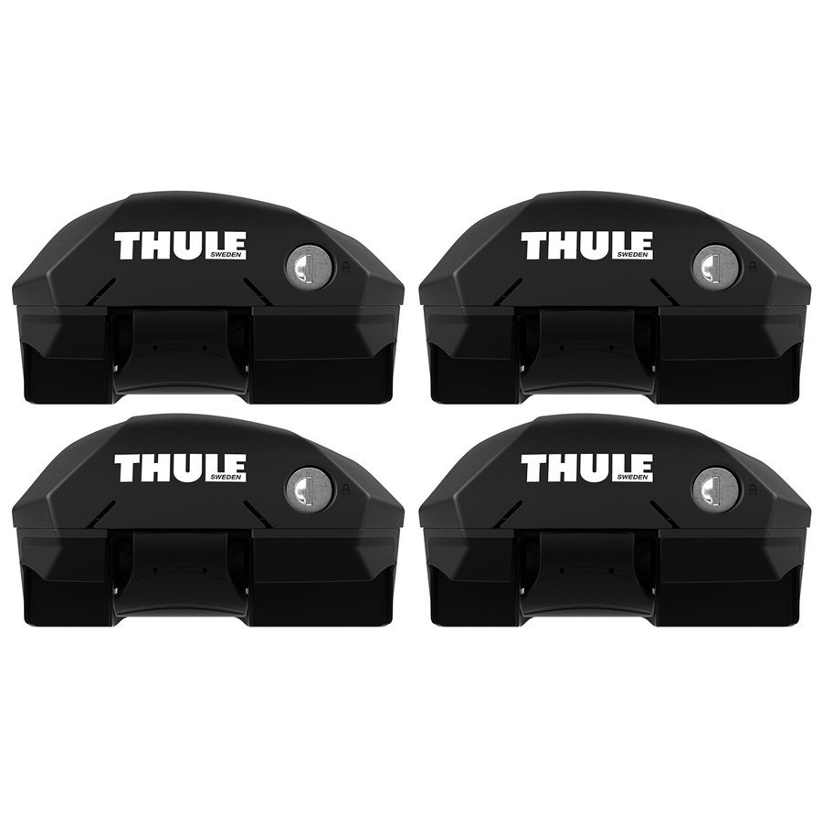 Set 4 piedi Edge Raised Rail per barre portatutto