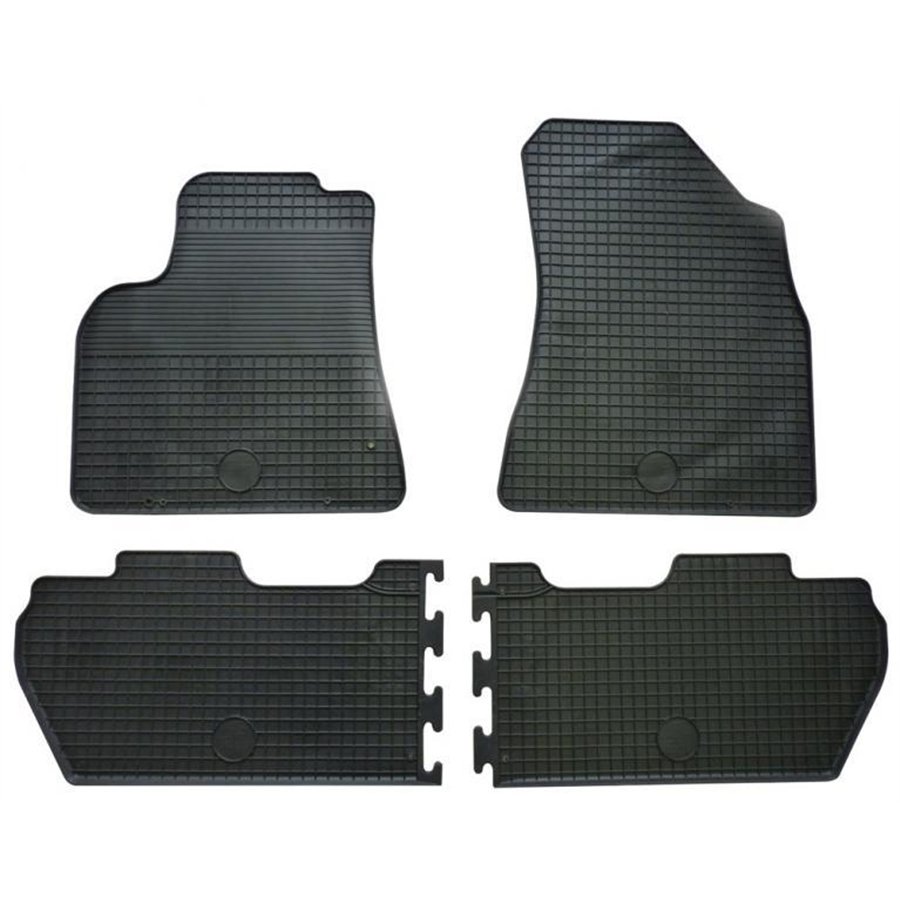 Tappeti gomma CITROEN Berlingo II 5p. 08˃18 - PEUGEOT Partner II Tepee 08˃18