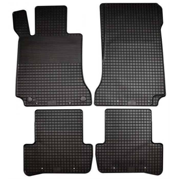 Tappeti gomma MERCEDES Classe C 4p. e SW  07˃14, Classe C Coupé  11˃15