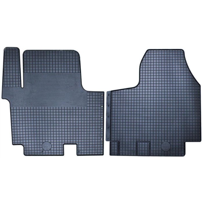 Tappeti gomma NISSAN Primastar 01˃14 - OPEL Vivaro 01˃14 - RENAULT Trafic 01˃14