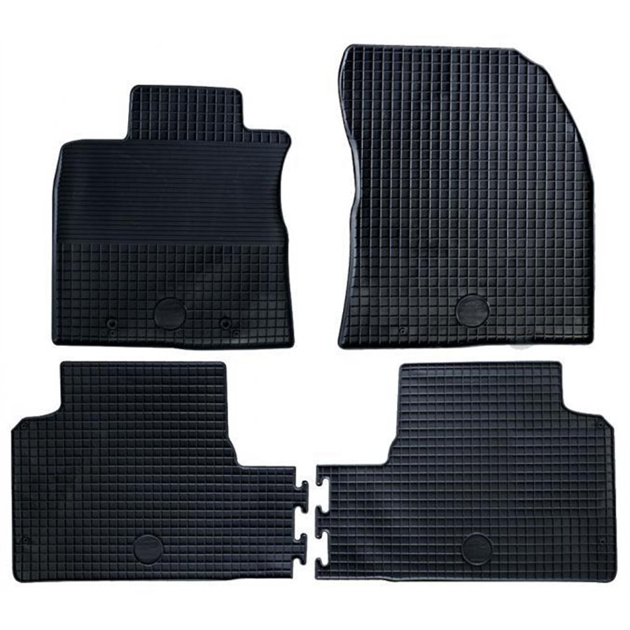 Tappeti gomma TOYOTA Avensis 4p. e Wagon 09˃11, 11˃