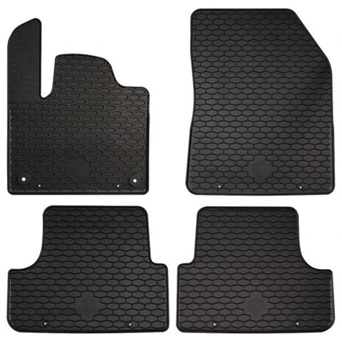 Tappeti gomma CITROEN C5 Aircross 18˃25 (no ibrida)