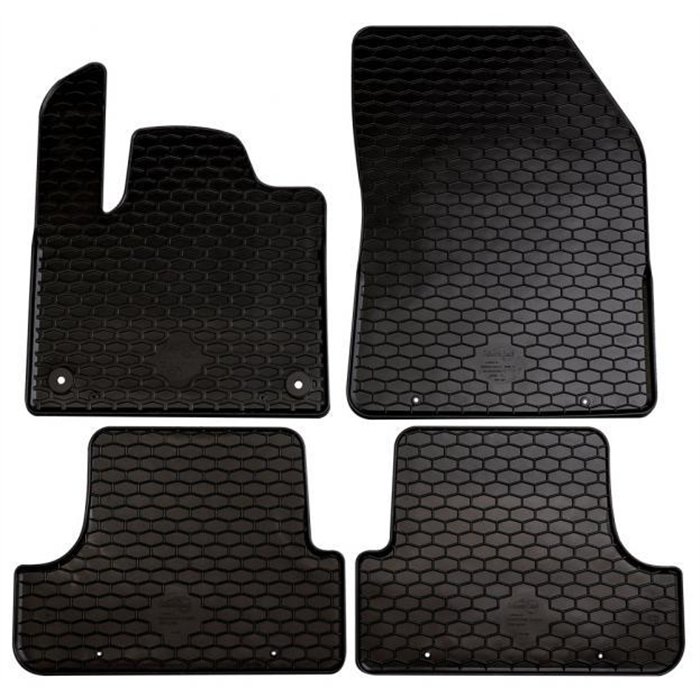 Tappeti gomma CITROEN C5 Aircross ibrida 20˃25 - OPEL Grandland ibrida 20˃24 (A18) - PEUGEOT 3008 II ibrida 20˃23
