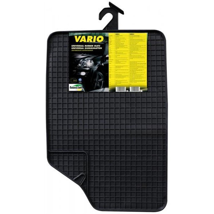 Set 4 tappeti gomma Vario misura 1