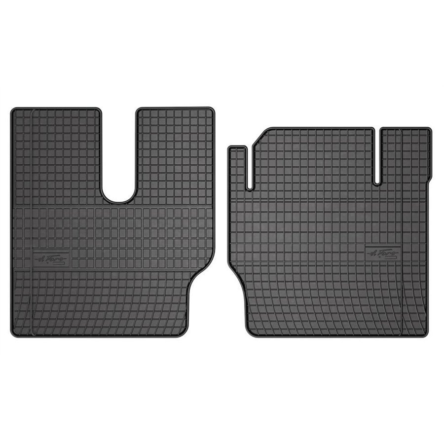 Tappeti gomma MAN F90 94˃, F2000 94˃ (con poggiapiede lato passeggero)