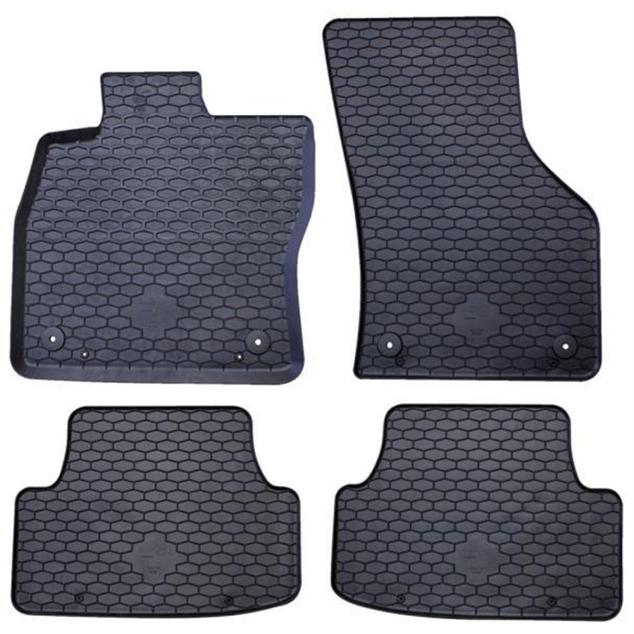 Tappeti TPE AUDI A3 3/5p. 12˃20, A3 Cabrio 13˃, A3 Sedan 13˃20 - SEAT Leon 3/5p e SW 12˃20 - VW Golf VII 12˃19, Golf VIII 19˃, G
