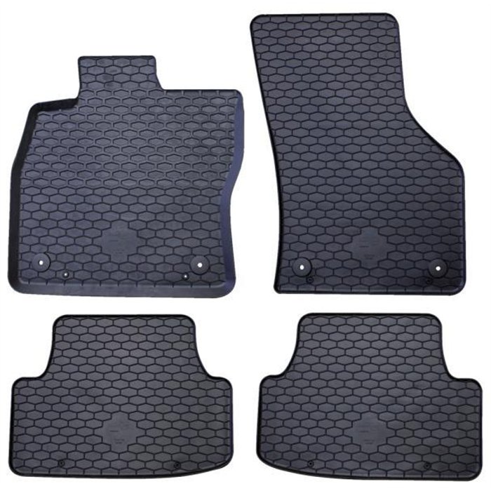 Tappeti TPE AUDI A3 3/5p. 12˃20, A3 Cabrio 13˃, A3 Sedan 13˃20 - SEAT Leon 3/5p e SW 12˃20 - VW Golf VII 12˃19, Golf VIII 19˃, G