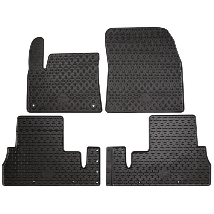 Tappeti TPE CITROEN Berlingo 18˃ - OPEL Combo E Life 18˃ - PEUGEOT Rifter 18˃  5 posti (fix tondo)