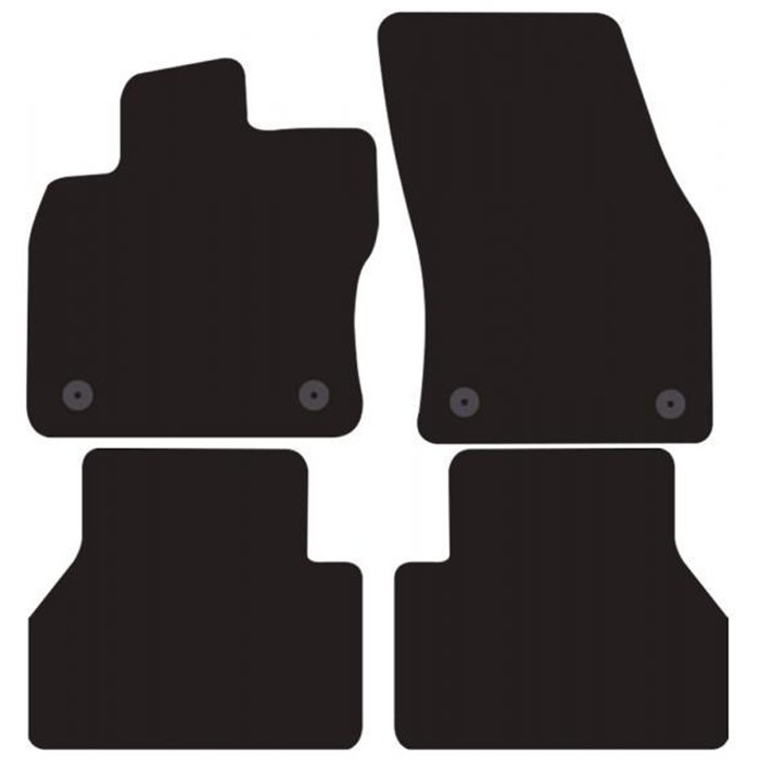 Tappeti moquette Tailor FORD Tourneo Connect 5 posti 22˃ - VW Caddy V 5p. 20˃