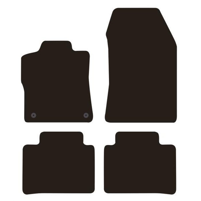 Tappeti moquette Tailor PEUGEOT 408 22˃ (no ibrida ed elettrica)