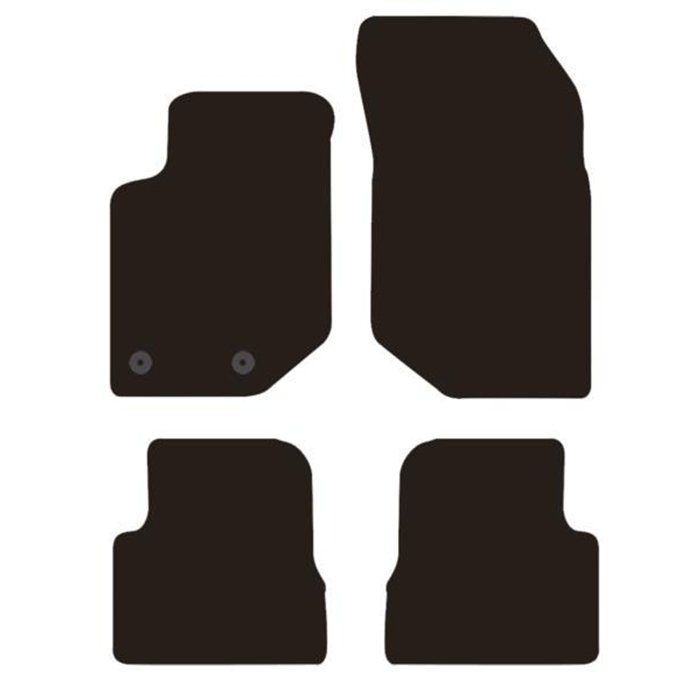 Tappeti moquette Tailor FIAT 600 23˃ / JEEP Avenger 22˃ (no ibride ed elettriche)