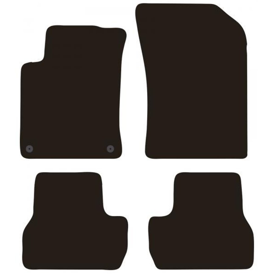 Tappeti moquette Tailor CITROEN C3 09˃16, DS3 10˃16