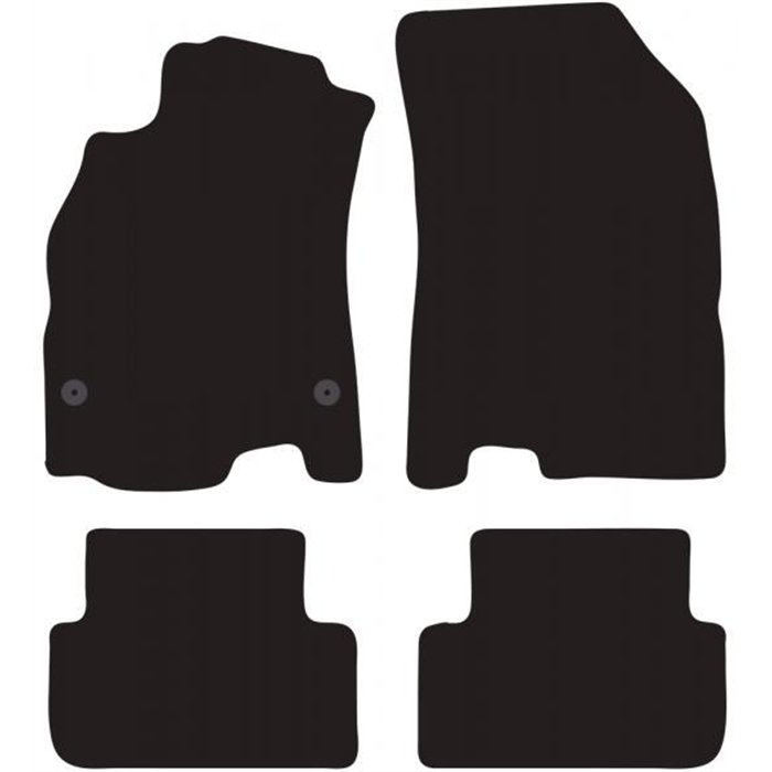 Tappeti moquette Tailor RENAULT Fluence 10˃ -  Megane III 5p. 08˃15 e SW 09˃15 (interasse fix 41 cm.)
