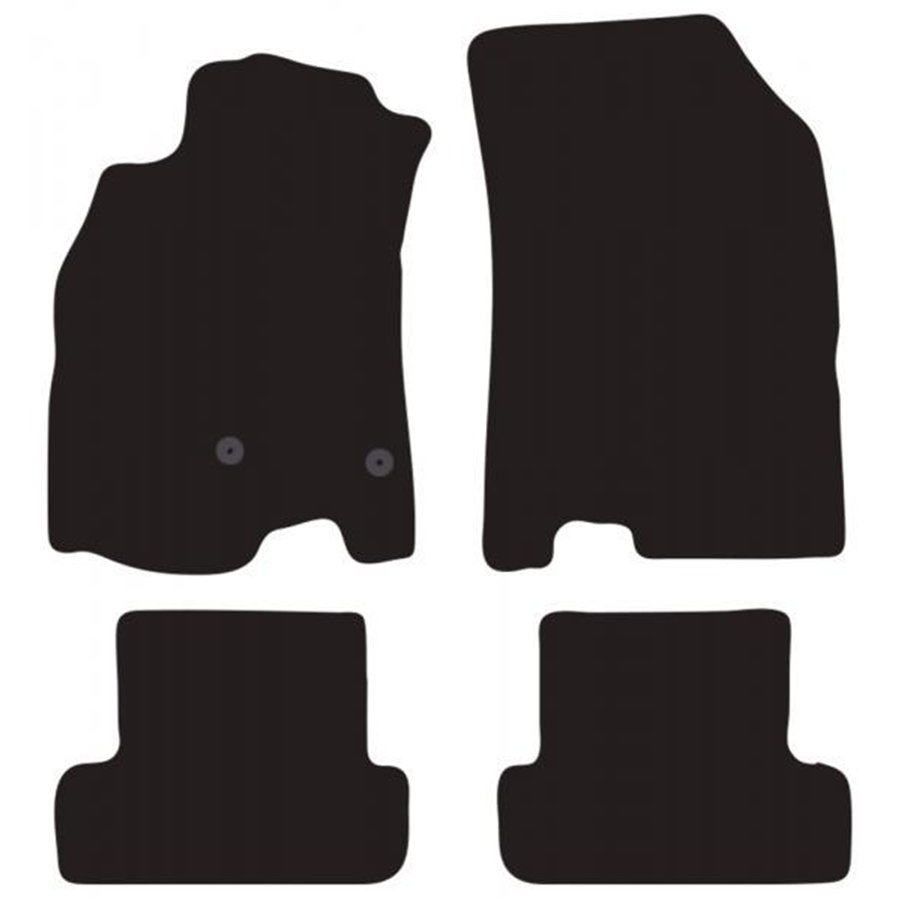 Tappeti moquette Tailor RENAULT Megane III 5p. e SW 15˃ (interasse fix 21 cm.), Megane III Coupé 09˃