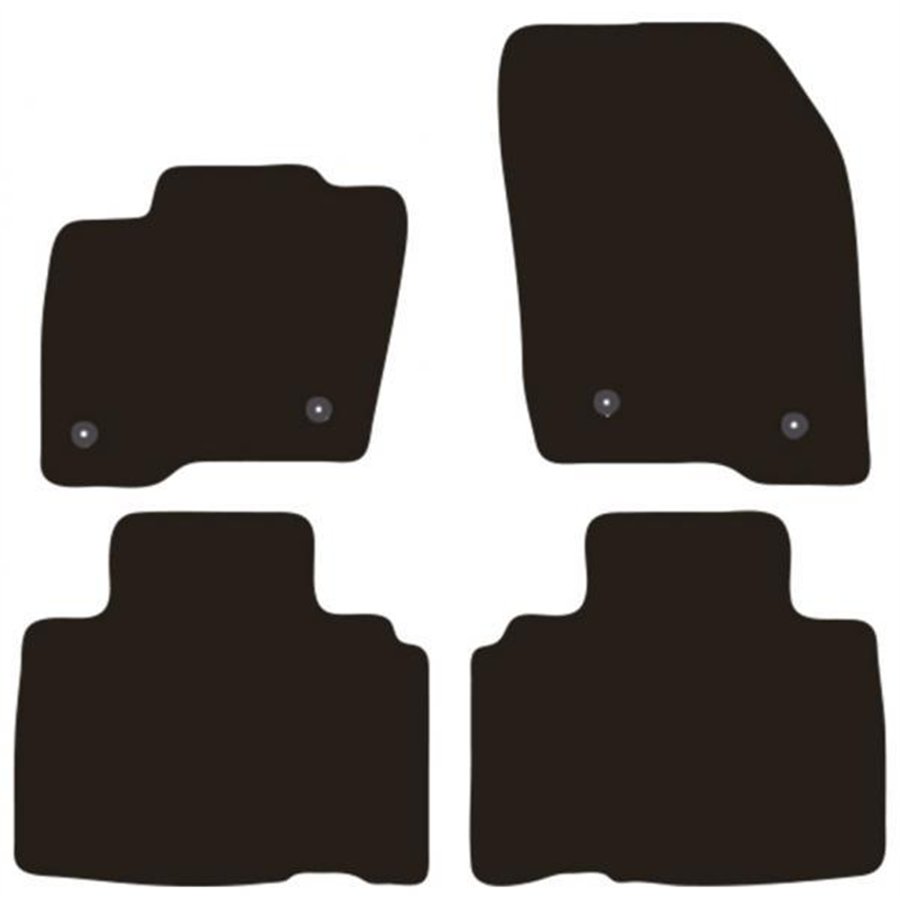Tappeti moquette Tailor FORD Edge 16˃18, 18˃