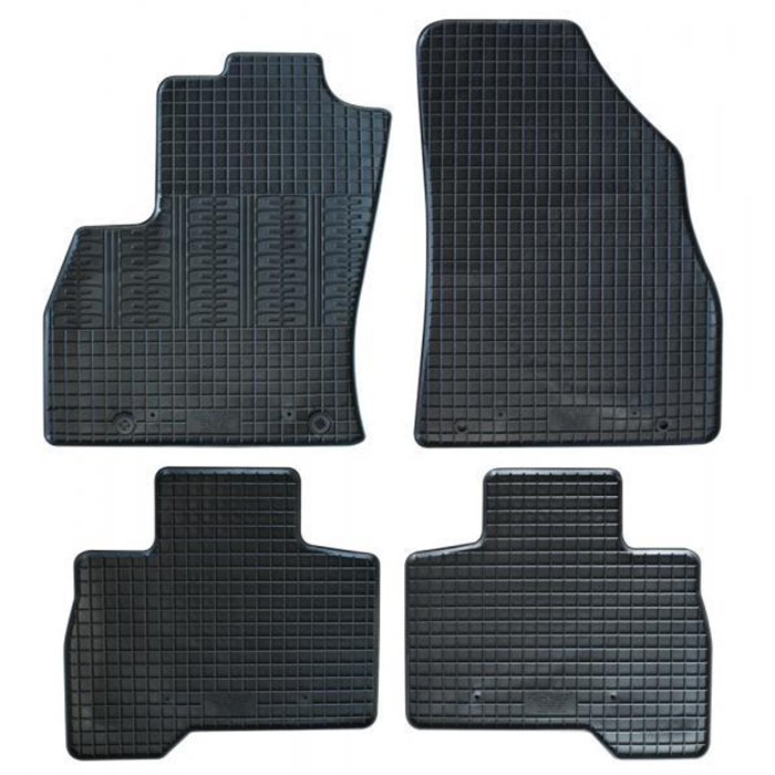 Tappeti gomma CITROEN Nemo Multispace 5p. - FIAT Qubo 08˃16, 16˃ - PEUGEOT Bipper Tepee 08˃
