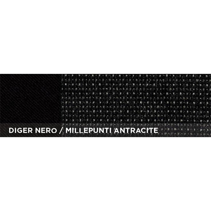 Coprisedili per furgoni tg. SP35 seduta divisa apribile tess. misto cotone nero