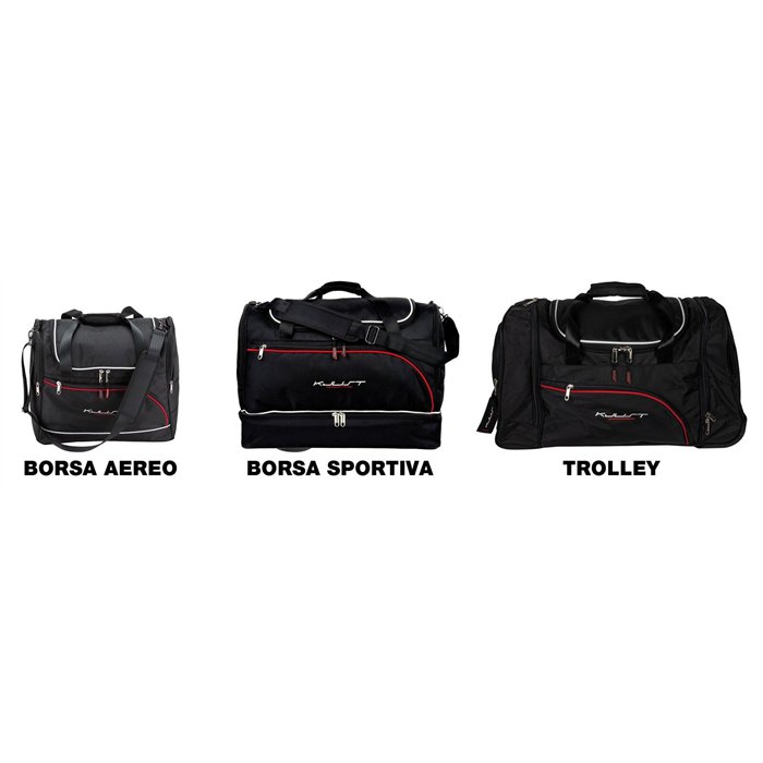 Set 5 borse baule BMW 4 (F36) Gran Coupe 13˃20