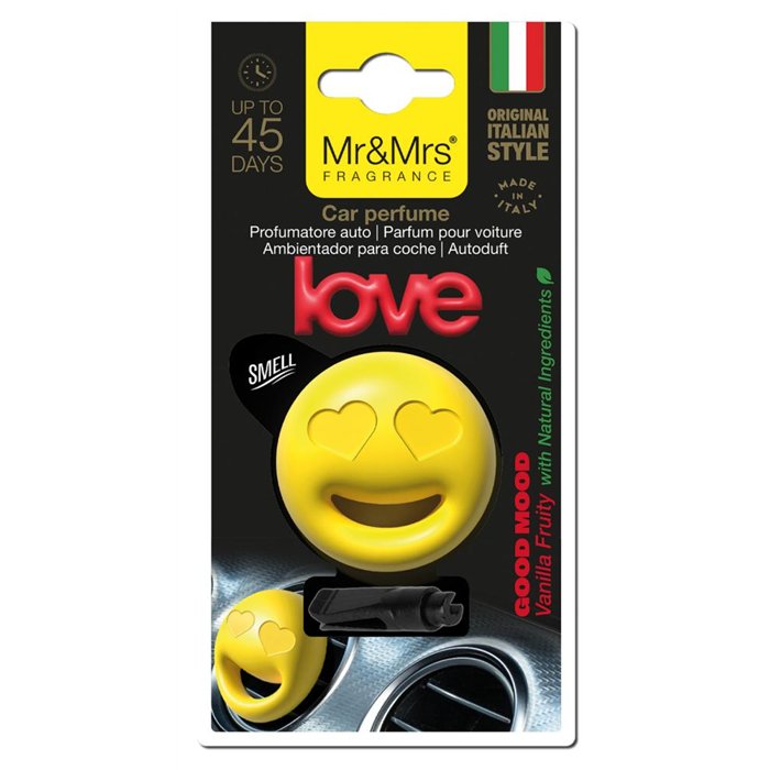 CT 12 DEO EMOTICON LOVE FRAGRANZA GOOD MOOD