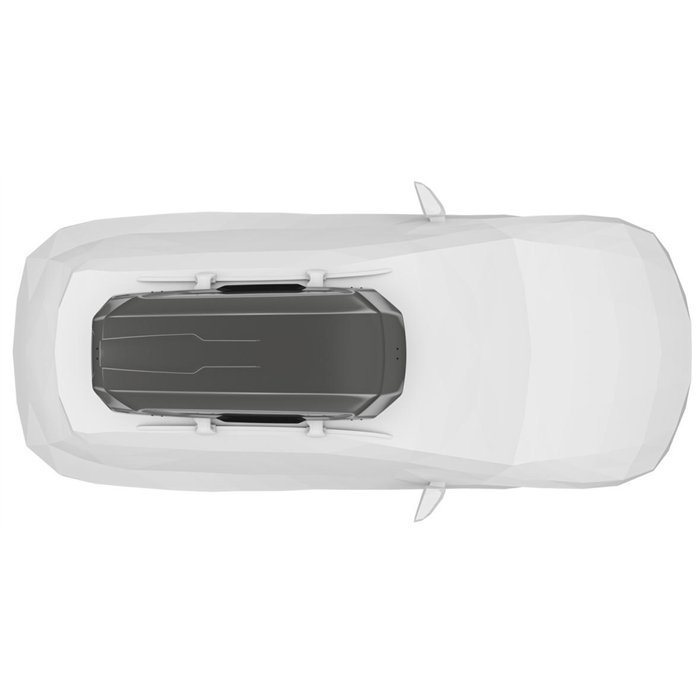 Box da tetto Motion 3 L titanio lucido
