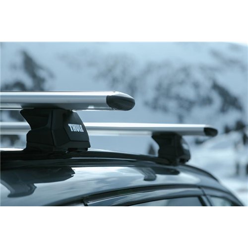 Set 4 piedi Evo Flush Rail per barre portatutto