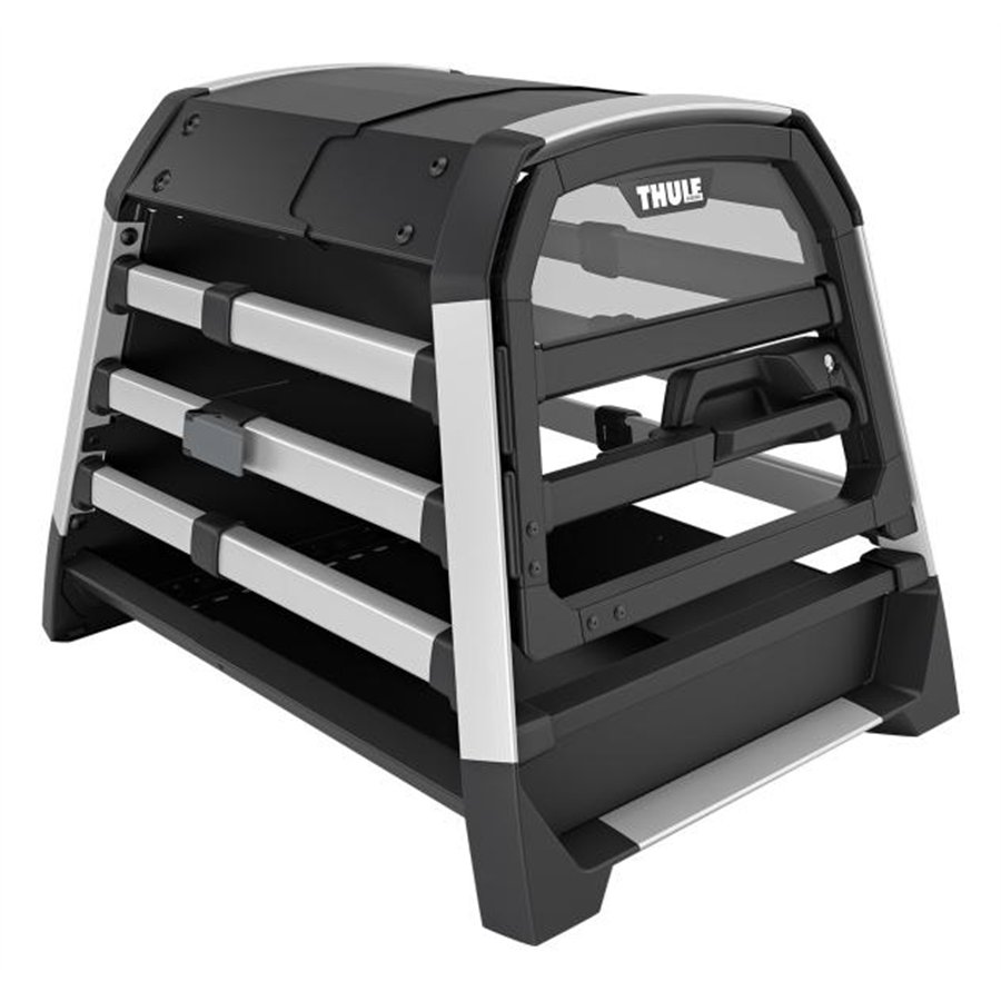 Kennel trasporto cani in auto Allax XS con soglia