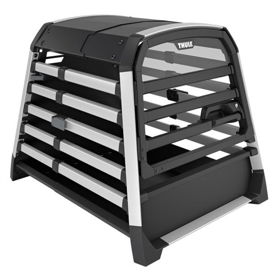 Kennel trasporto cani in auto Allax M con soglia