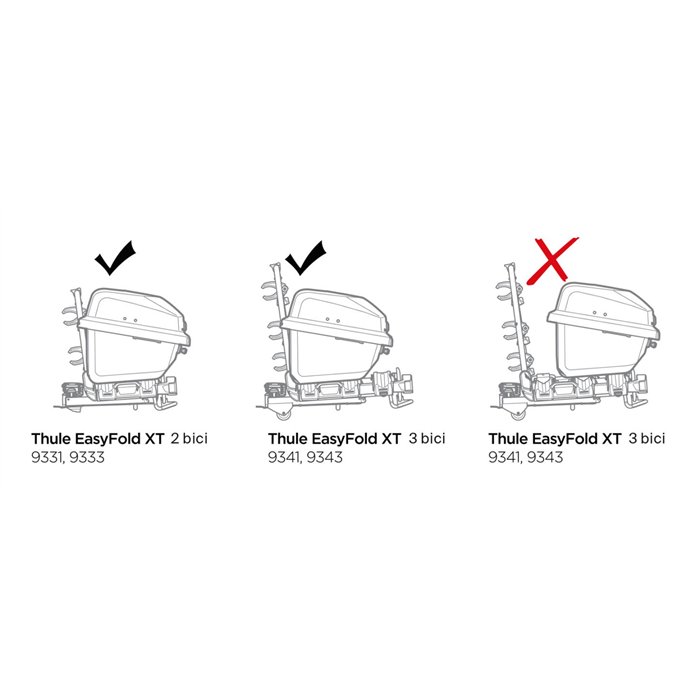 Kit montaggio box Santu su portabici EasyFold XT