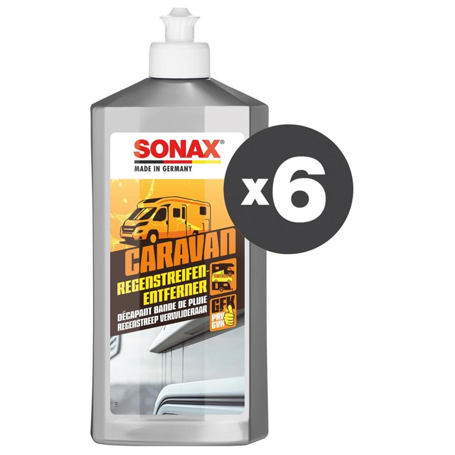 CT 6 SONAX CARAVAN RIMUOVI MACCHIE PIOGGIA 500 ML