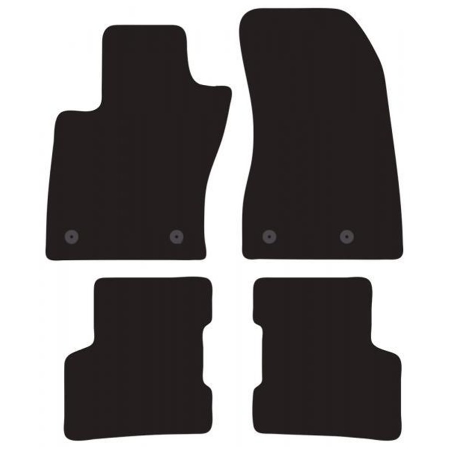 Tappeti moquette Tailor JEEP Renegade 14˃18 (distanza fixpoint lato pass.  20 cm)