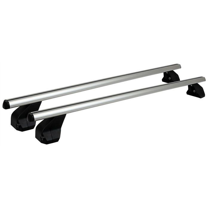 set-2-barre-4-piedi-cora-silverline-alluminio-l
