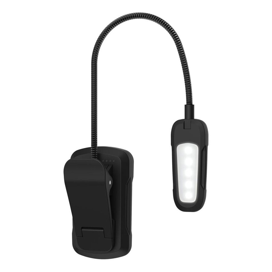 Lampada universale a clip 9 led 3 colori con dimmer