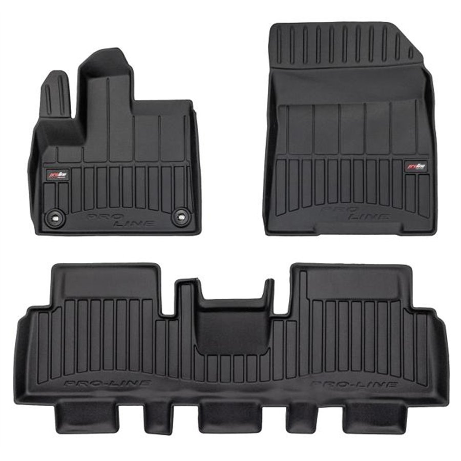Tappeti in TPE 3D FIAT Doblo III 5p. 22˃ - PEUGEOT Rifter 21˃ (elettrici)
