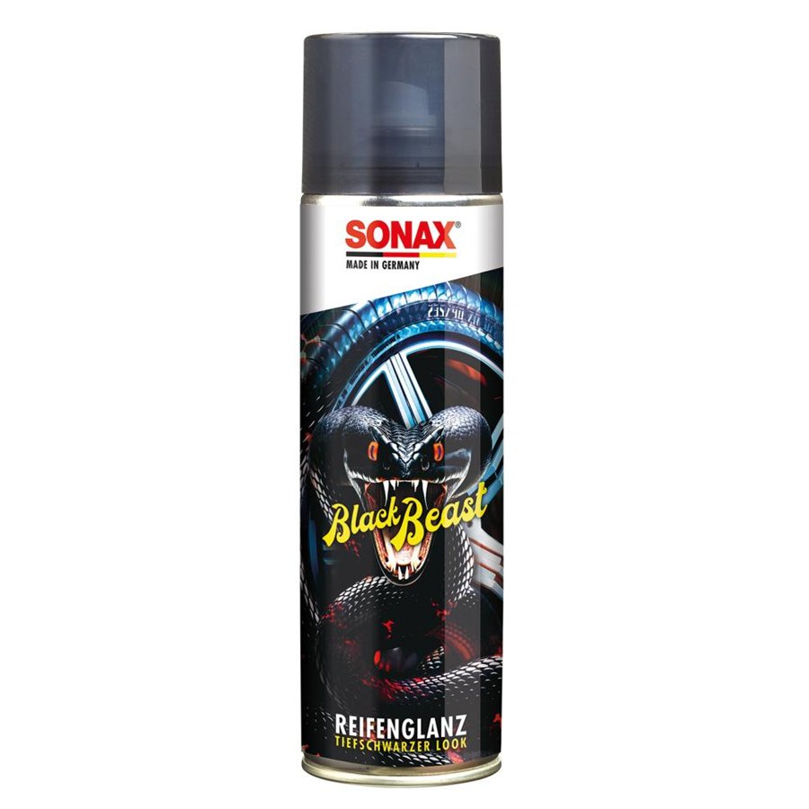 1 PZ SONAX NERO GOMME BLACKBEAST 500ML