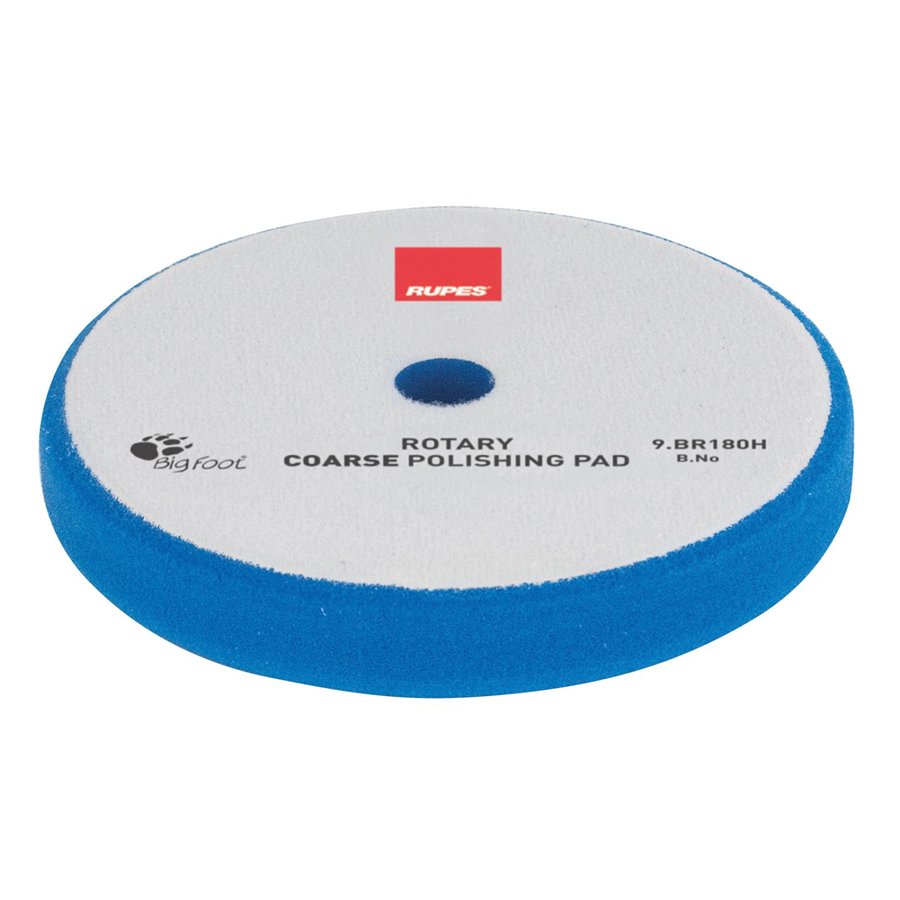 Tampone in spugna coarse per lucidatrice rotativa con platorello da 160 mm