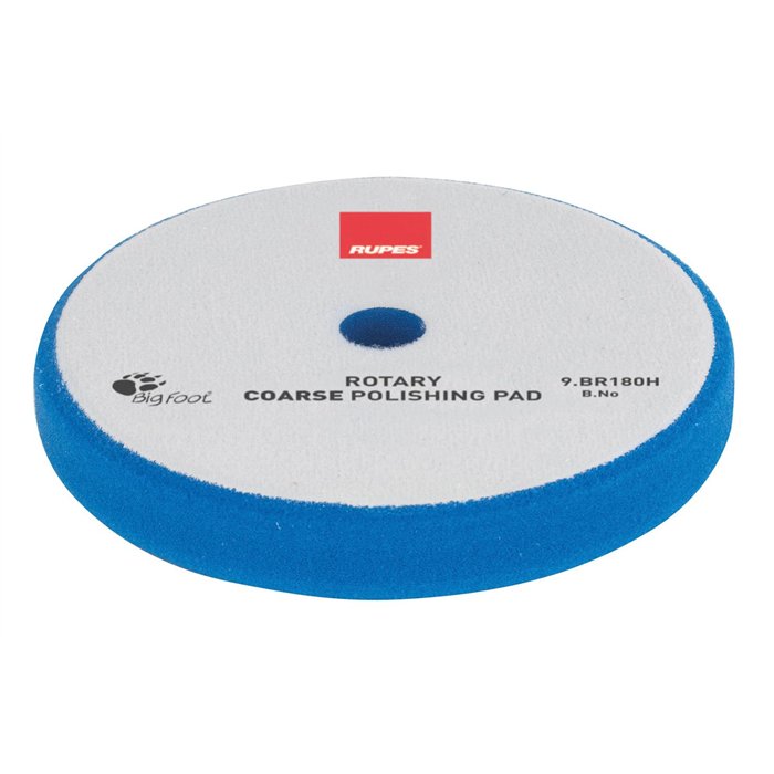 Tampone in spugna coarse per lucidatrice rotativa con platorello da 160 mm