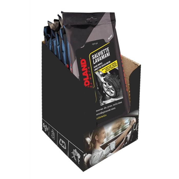 Conf. 6 x 25 salviette mani