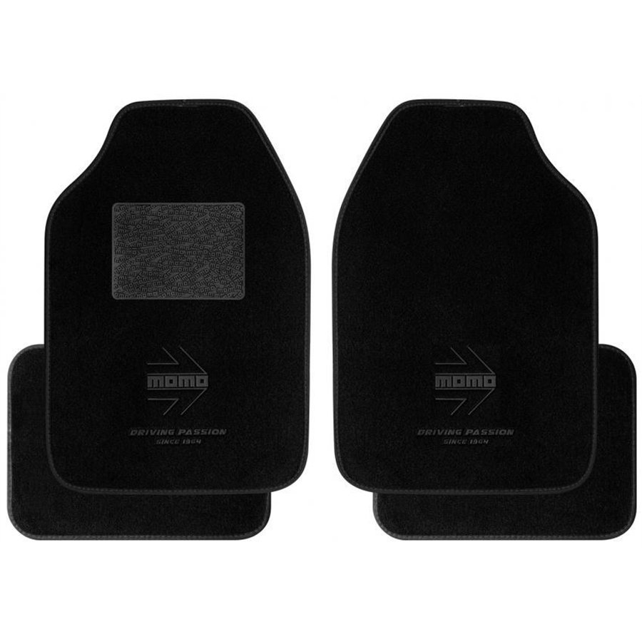 Set 4 tappeti in moquette Black