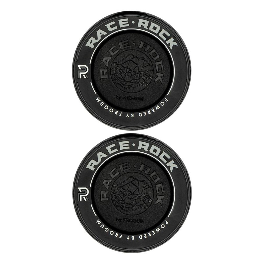 COPPIA ANELLI RACE ROCK VELOUR GRIGIO