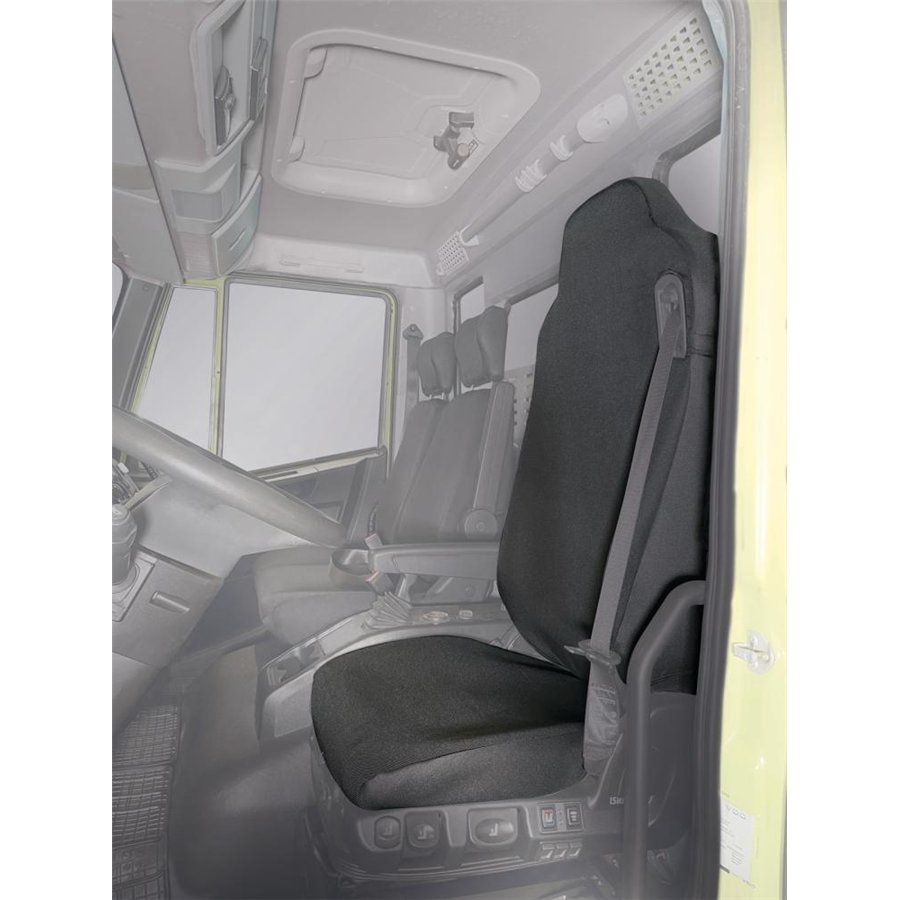 Coprisedile lato guida per camion tg. SP70 IVECO Eurocargo tess. poliestere nero
