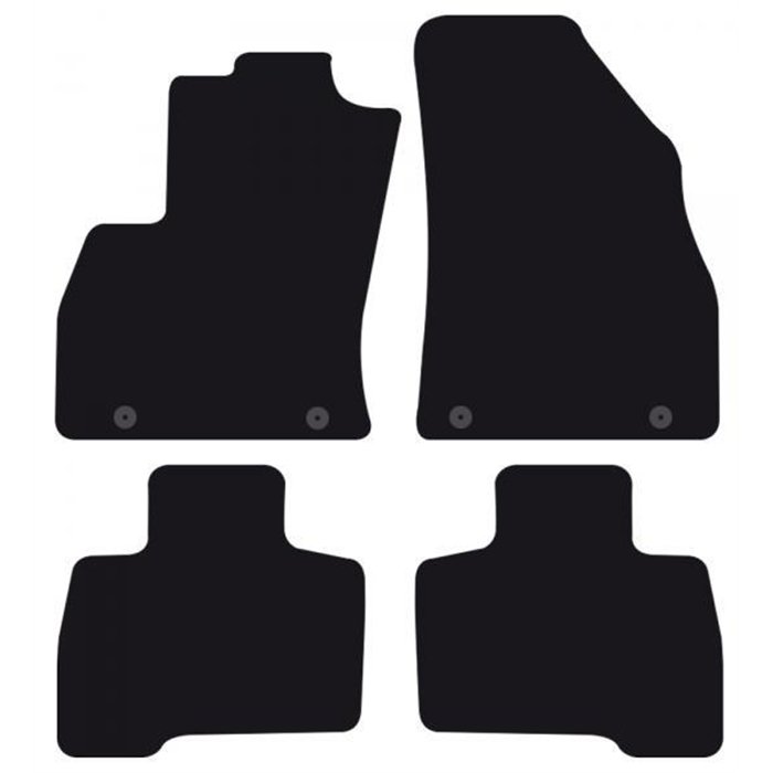 Tappeti moquette Tailor CITROEN Nemo 5p. 08˃ - FIAT Fiorino 5p. 08˃, Qubo 08˃20 - PEUGEOT Bipper Tepee 08˃