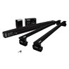 Thule Evo WingBar (con nuovo piede Evo 7107) - Soluzione composta Barre in alluminio color nero sicure e silenziose