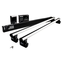 Thule Evo ProBar (con nuovo piede Evo 7107) - Soluzione composta Barre in alluminio a tripla canalina